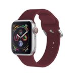 Λουράκι Apple Watch Series 6 & SE & 5 & 4 40mm Silicone Solid Color Watch Band Deep Gray