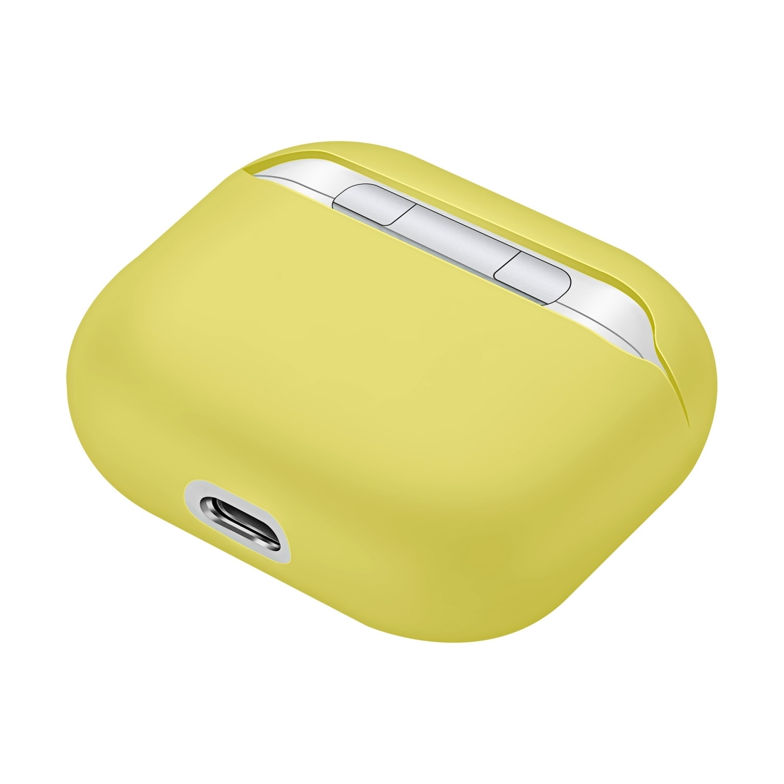 Θήκη Σιλικόνης σε Κίτρινο χρώμα για Apple AirPods 3