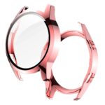 Huawei watch GT2 46MM 2 in 1 Tempered Glass Screen Protector + Fully Plating PC Case Pink