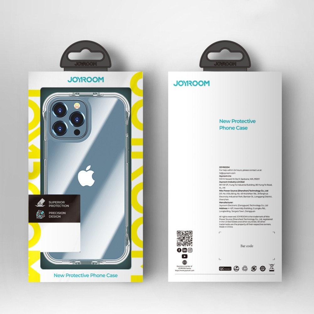 iPhone 13 Pro Max Θήκη Διάφανη Joyroom Defender Back Cover JR-BP956