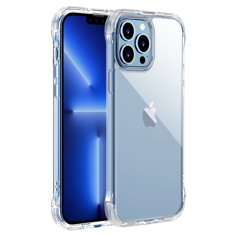 iPhone 13 Pro Θήκη Διάφανη Joyroom Defender Series rugged housing with hooks kickstand transparent (JR-BP955)