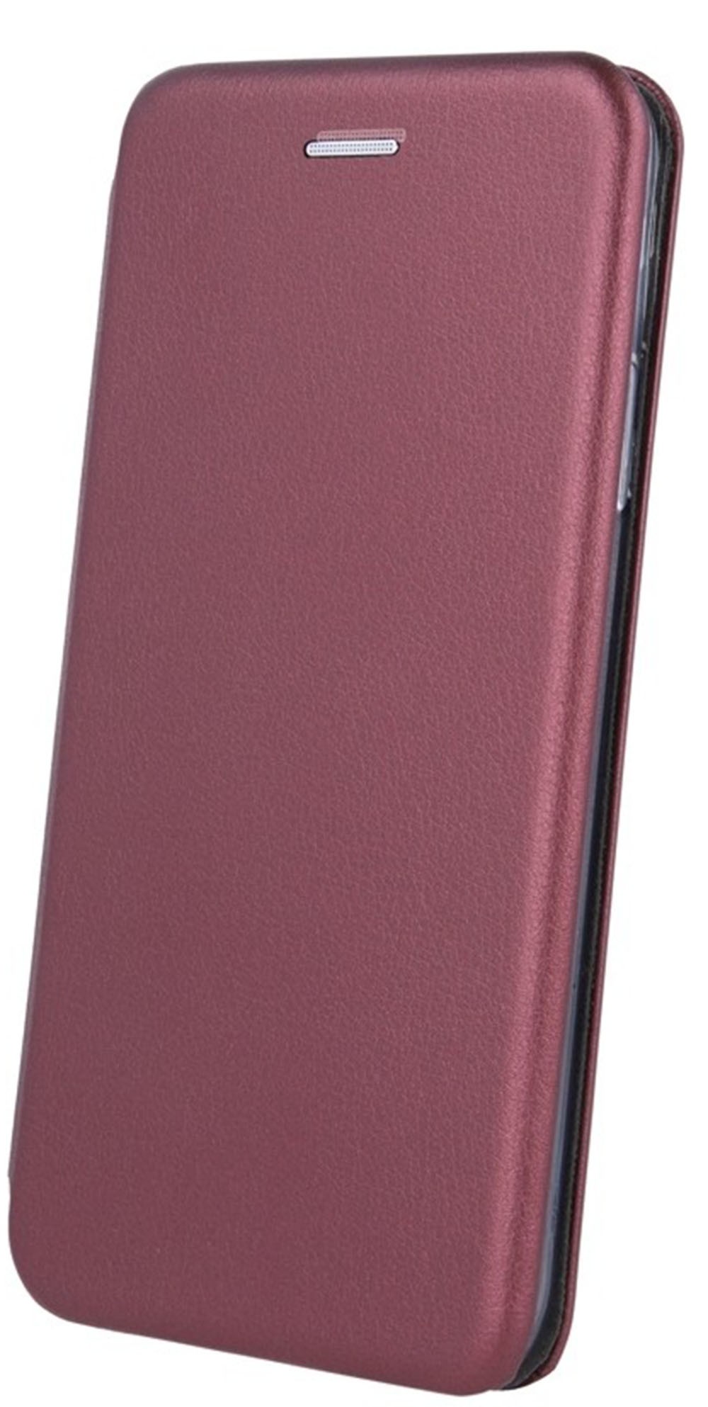 Tel1 iPhone 14 Smart Diva Θήκη Βιβλίo - Burgundy