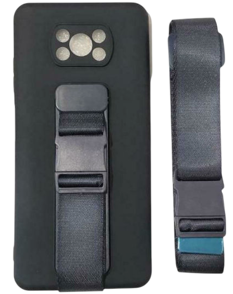 Forcell Xiaomi Poco X3 NFC / X3 Pro Lanyard Rope Θήκη Σιλικόνης - Navy Blue