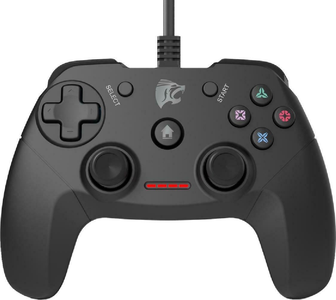 Roar R100WD Ενσύρματο Gamepad για Android / PC / PS3 Μαύρο