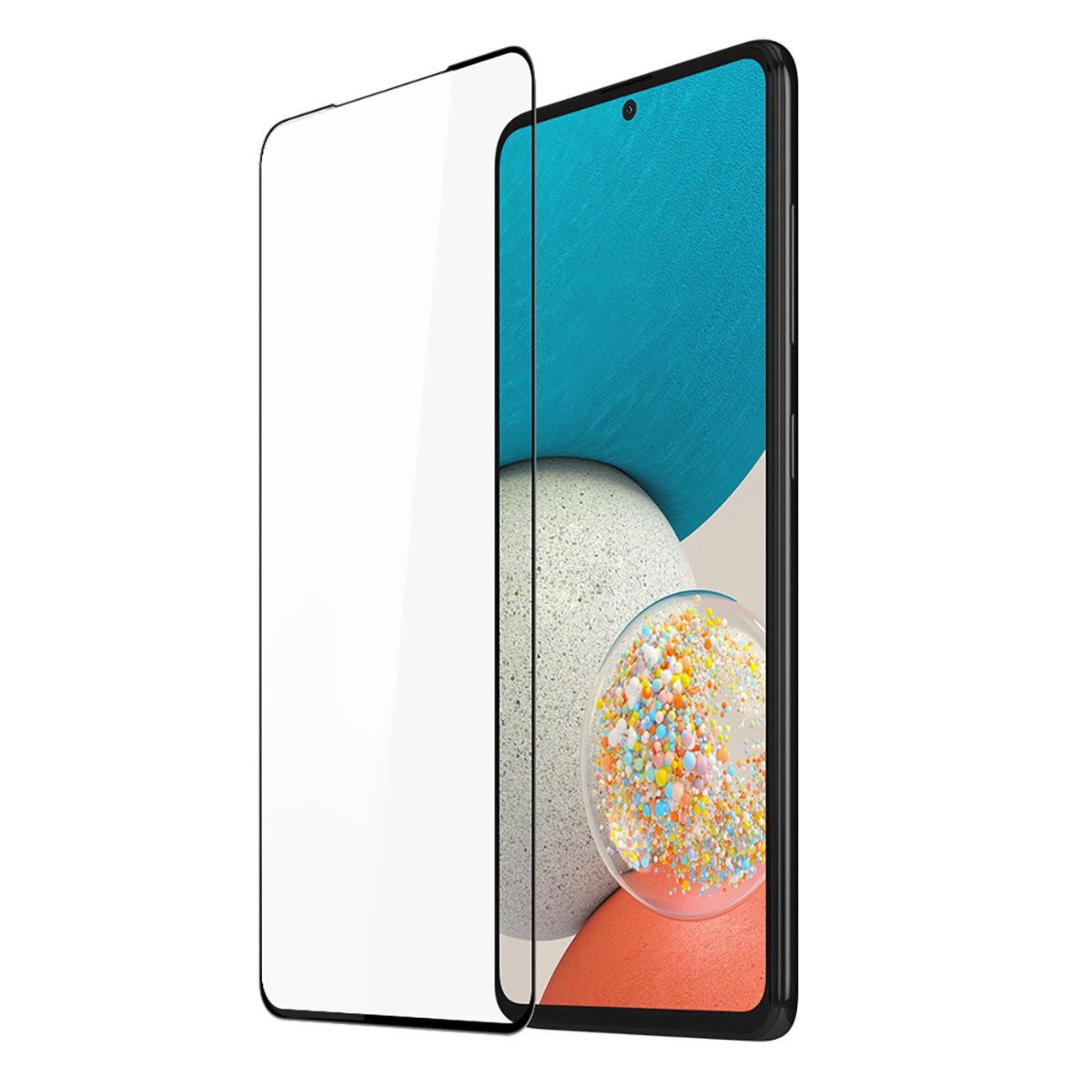 Samsung Galaxy A73 5G Προστατευτικό Τζαμάκι Μαύρο Dux Ducis 9D Full Screen 9H Tempered Glass With Frame Black