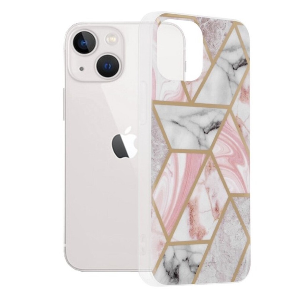 Techsuit iPhone 13 Marble Series Θήκη Σιλικόνης Με Σχέδιο