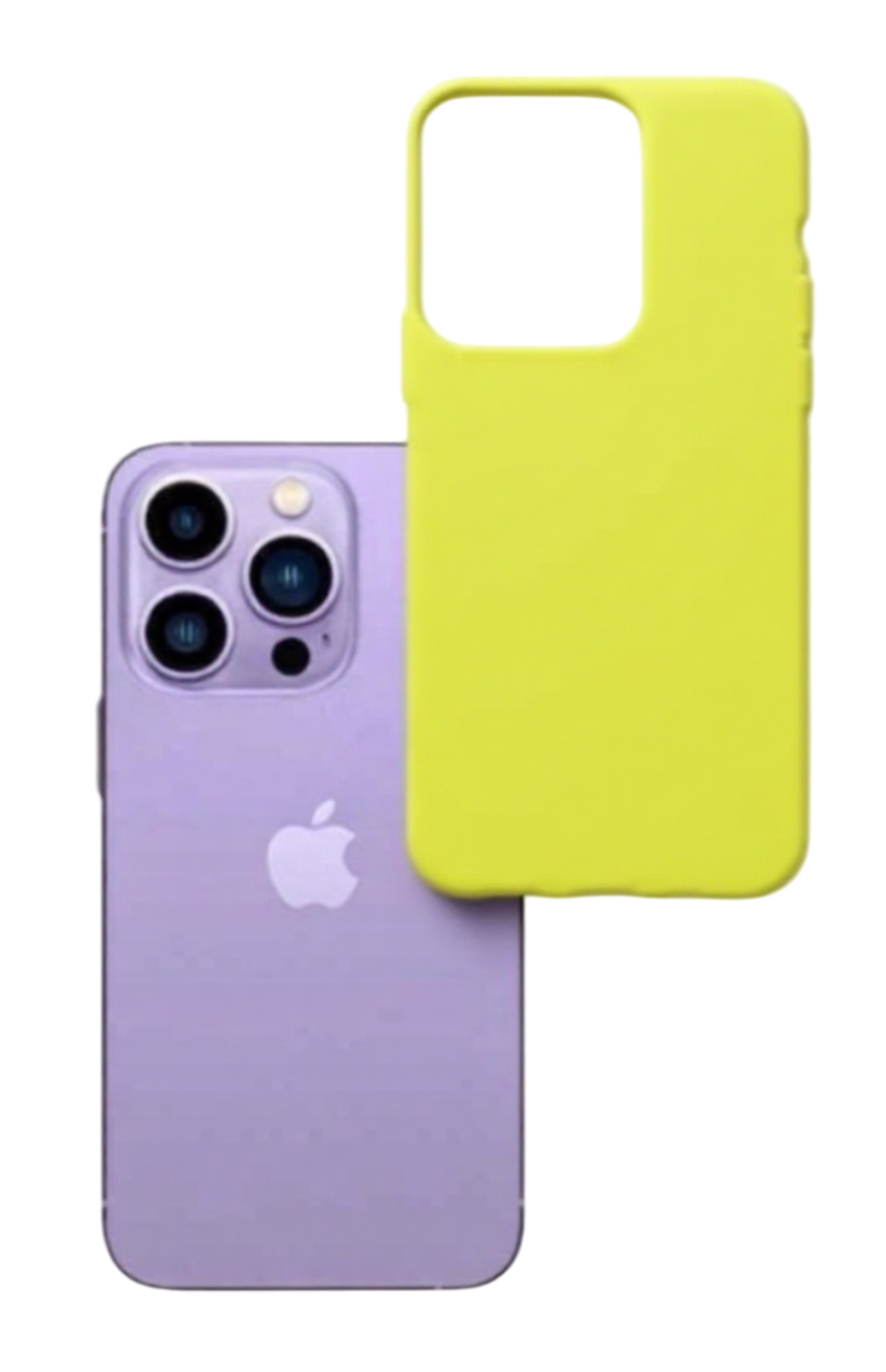 3MK iPhone 14 Pro Max Matt Θήκη Σιλικόνης - Lime