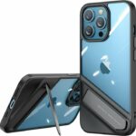 iPhone 13 Pro Θήκη Ugreen LP526 Fusion Kickstand Case Hard Cover with Gel Frame and Stand Black (90153)