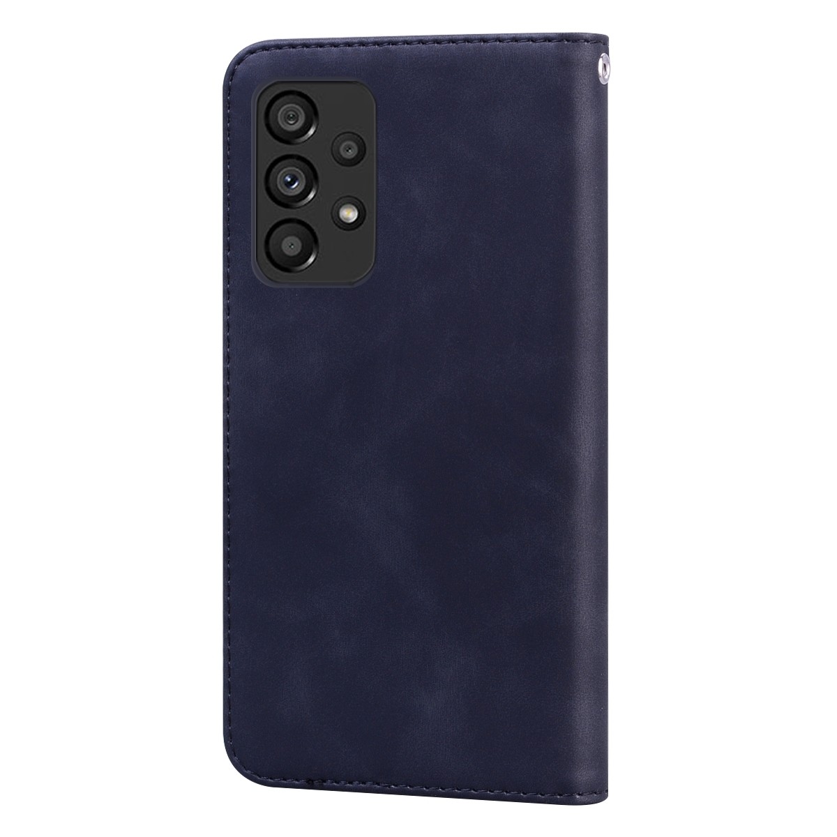 Samsung Galaxy A53 5G Θήκη Βιβλίο Μαύρο Frosted Business Magnetic Flip Phone Case Black