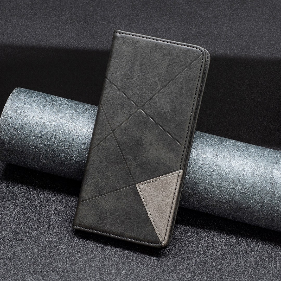 Samsung Galaxy A33 5G Θήκη Βιβλίο Μαύρο Prismatic Invisible Magnetic Phone Case Black