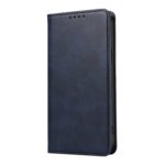 Samsung Galaxy A33 5G Θήκη Βιβλίο Μπλε Calf Texture Magnetic Flip Phone Case Blue