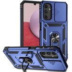 Samsung Galaxy A14 4G / A14 5G Θήκη Μπλε Με Σταντ Sliding Camshield Holder Phone Case Blue