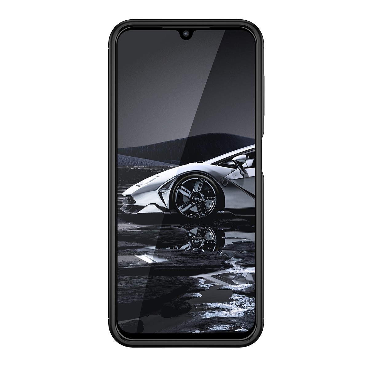 Samsung Galaxy A14 4G / A14 5G Θήκη Σιλικόνης Μαύρη Carbon Fiber Texture Shockproof TPU Phone Case Black