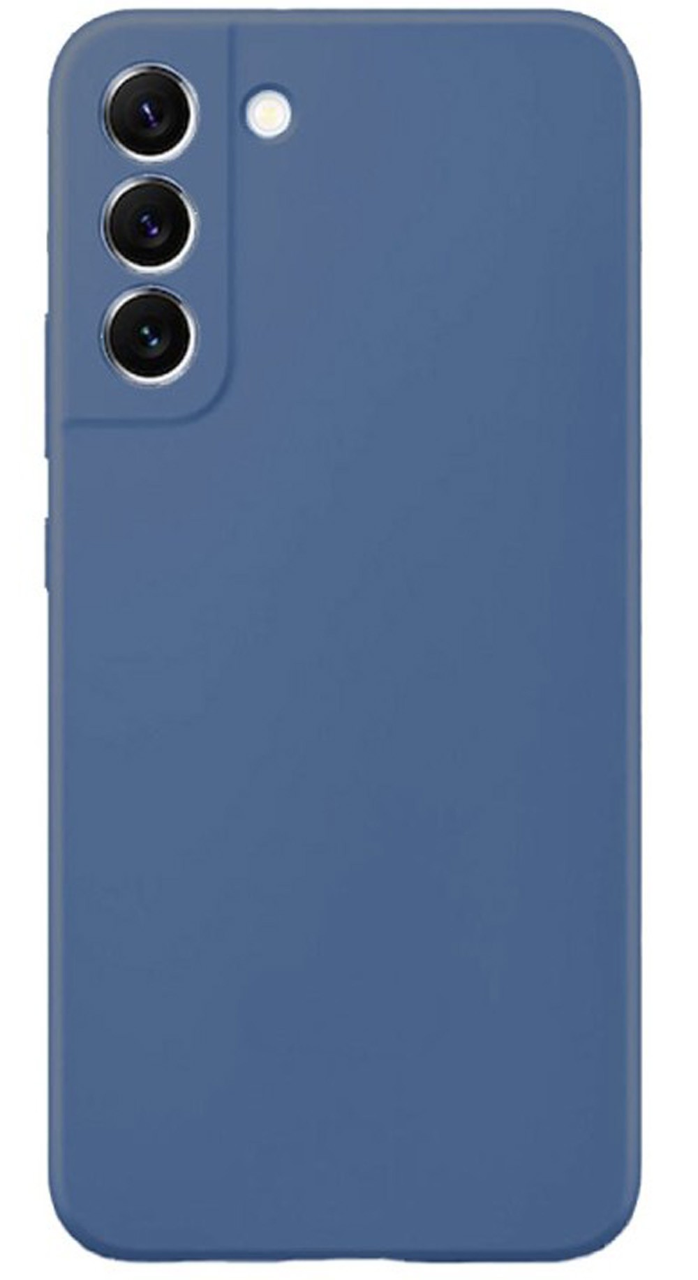 Forcell Samsung Galaxy S22 Plus 5G Soft Touch Θήκη Σιλικόνης - Blue