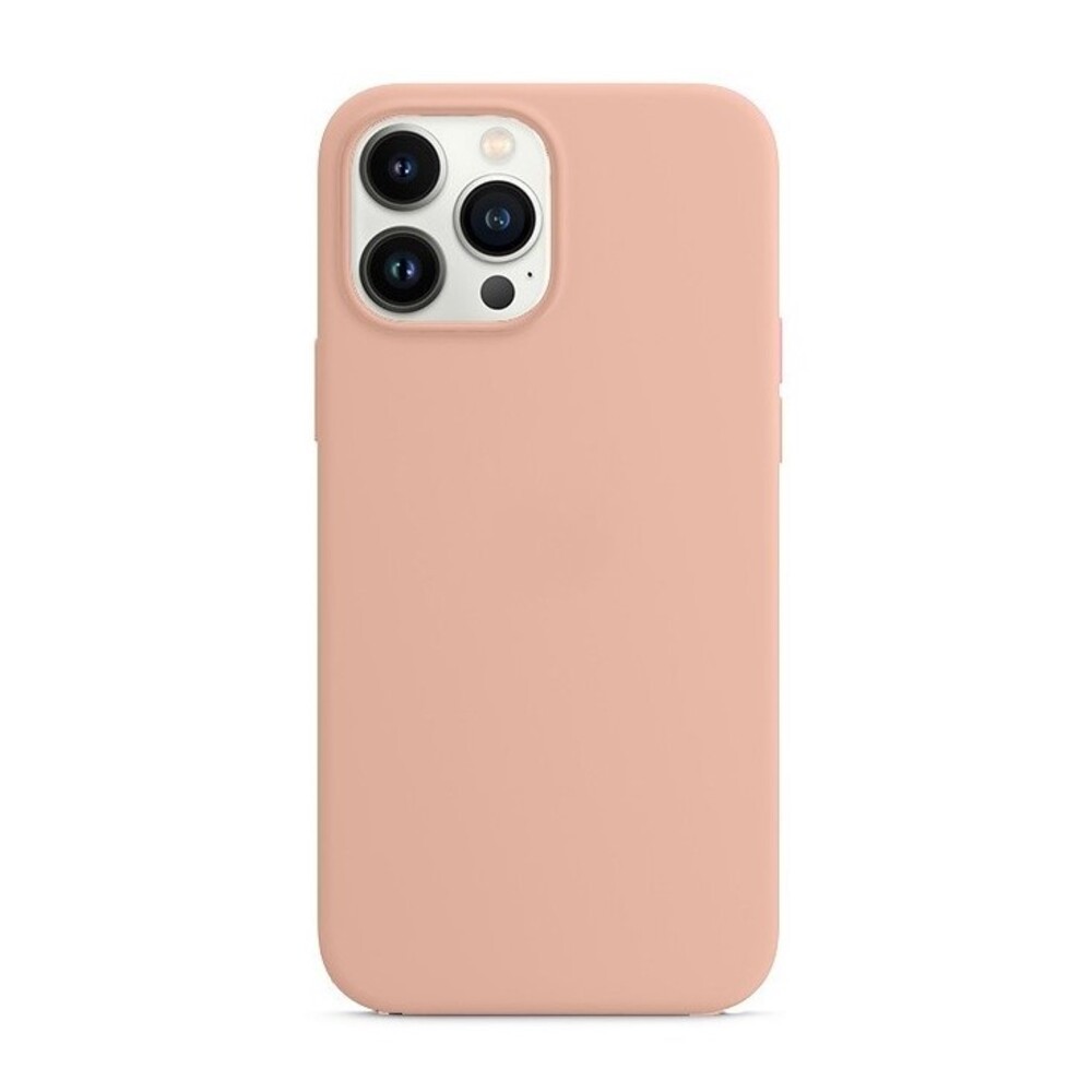 Forcell iPhone 13 Pro Max Soft Touch Θήκη Σιλικόνης - Coffee
