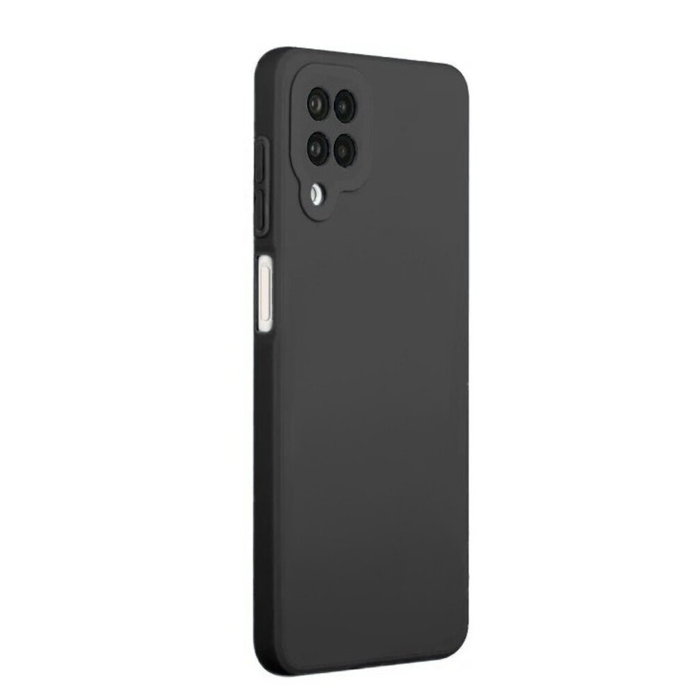 Forcell Samsung Galaxy A42 Soft Touch Θήκη Σιλικόνης - Black