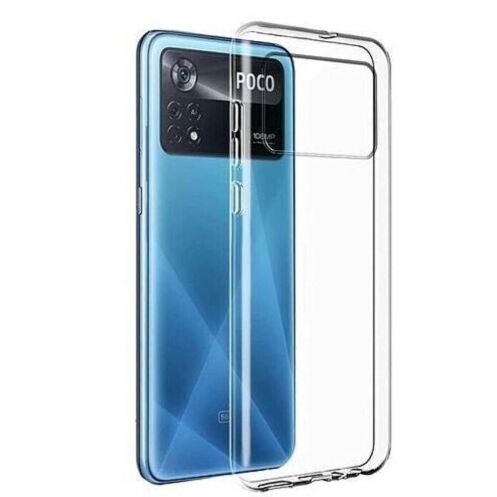 Forcell Xiaomi Poco X4 Pro 5G Θήκη Σιλικόνης TPU 1mm - Διάφανη