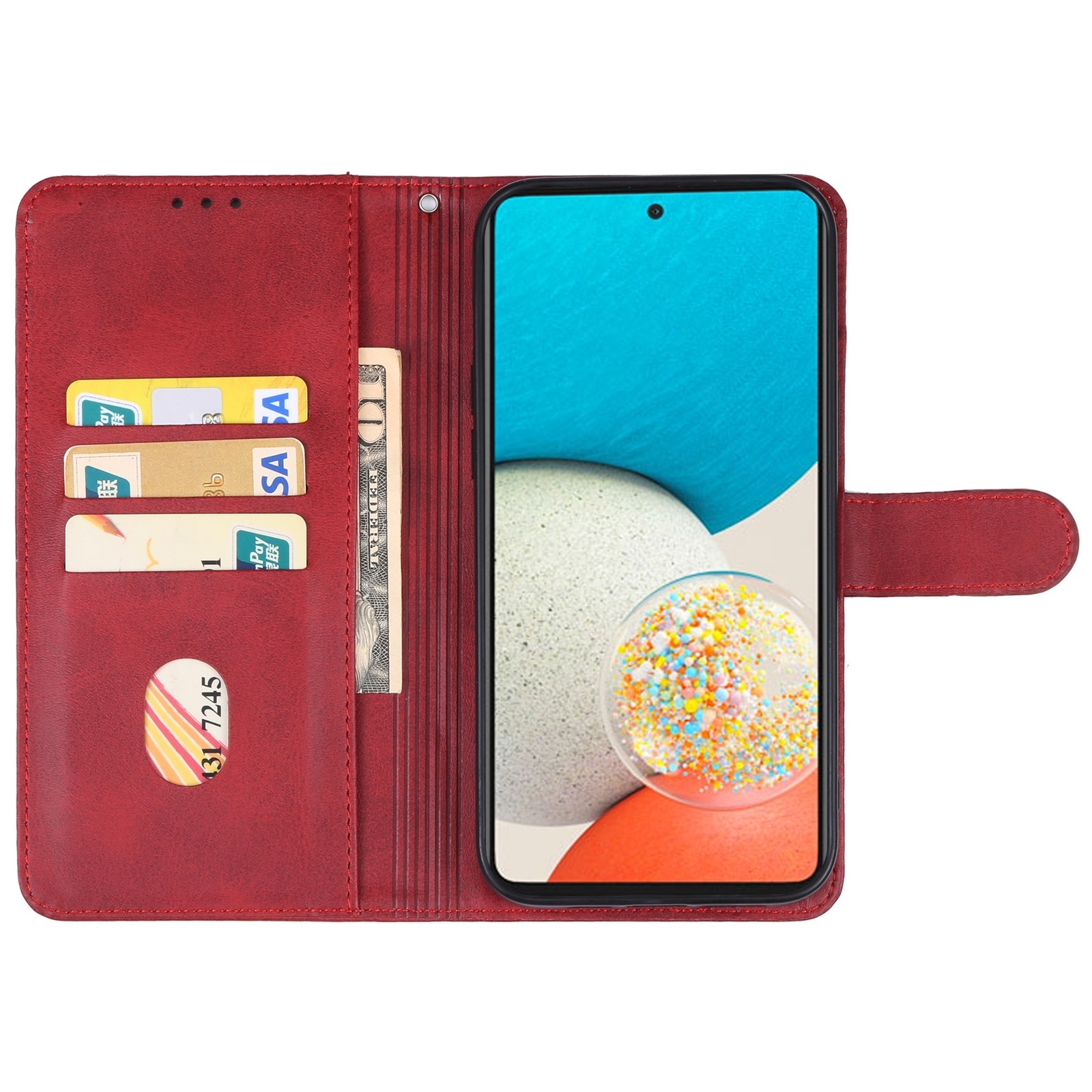 Samsung Galaxy A54 5G Θήκη Βιβλίο Κόκκινο Book Case Red