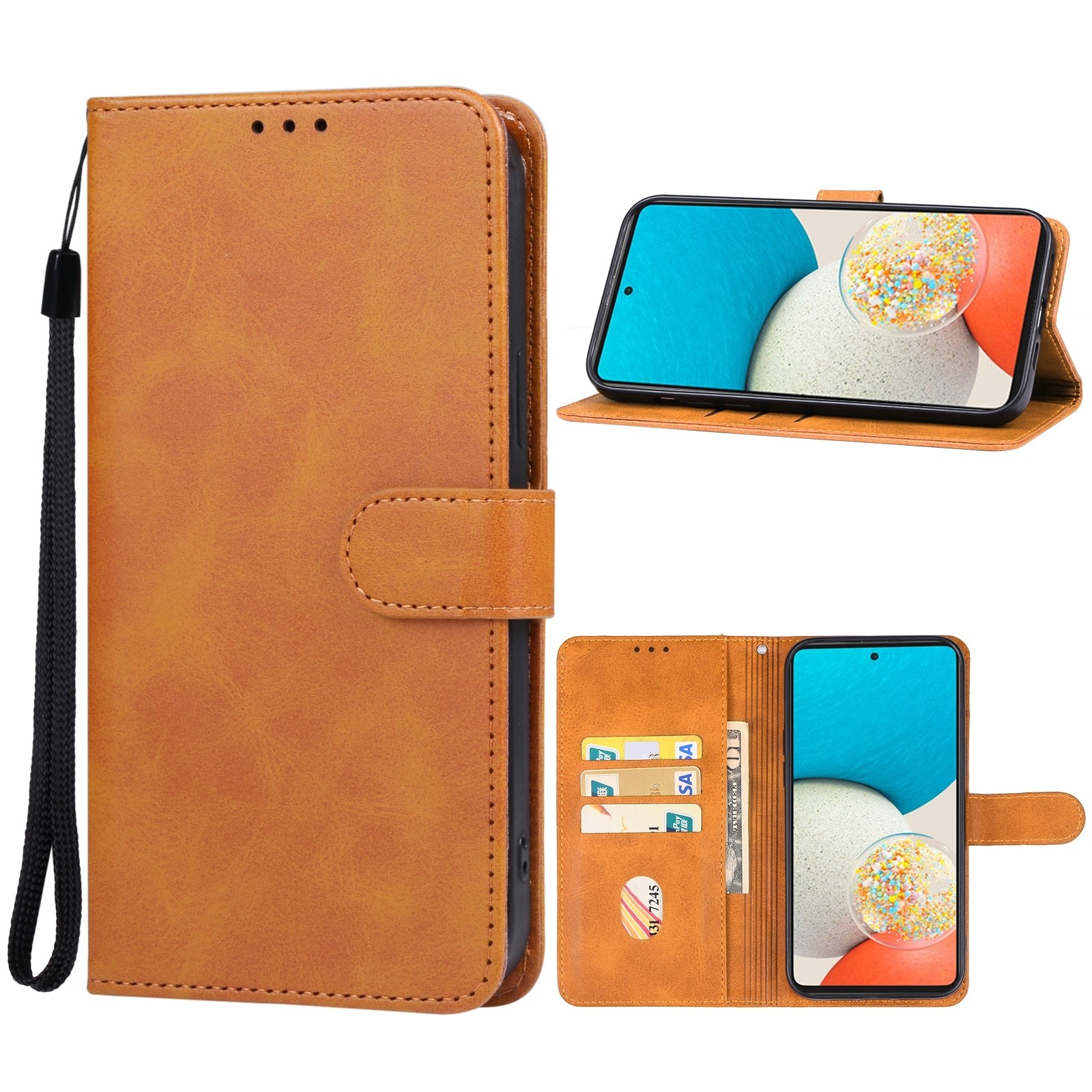 Samsung Galaxy A54 5G Θήκη Βιβλίο Καφέ Book Case Brown