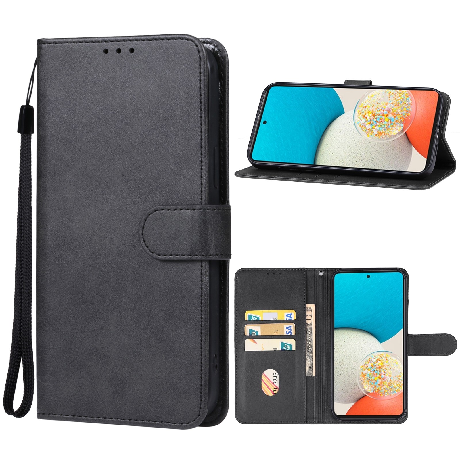 Samsung Galaxy A54 5G Θήκη Βιβλίο Μαύρο Book Case Black