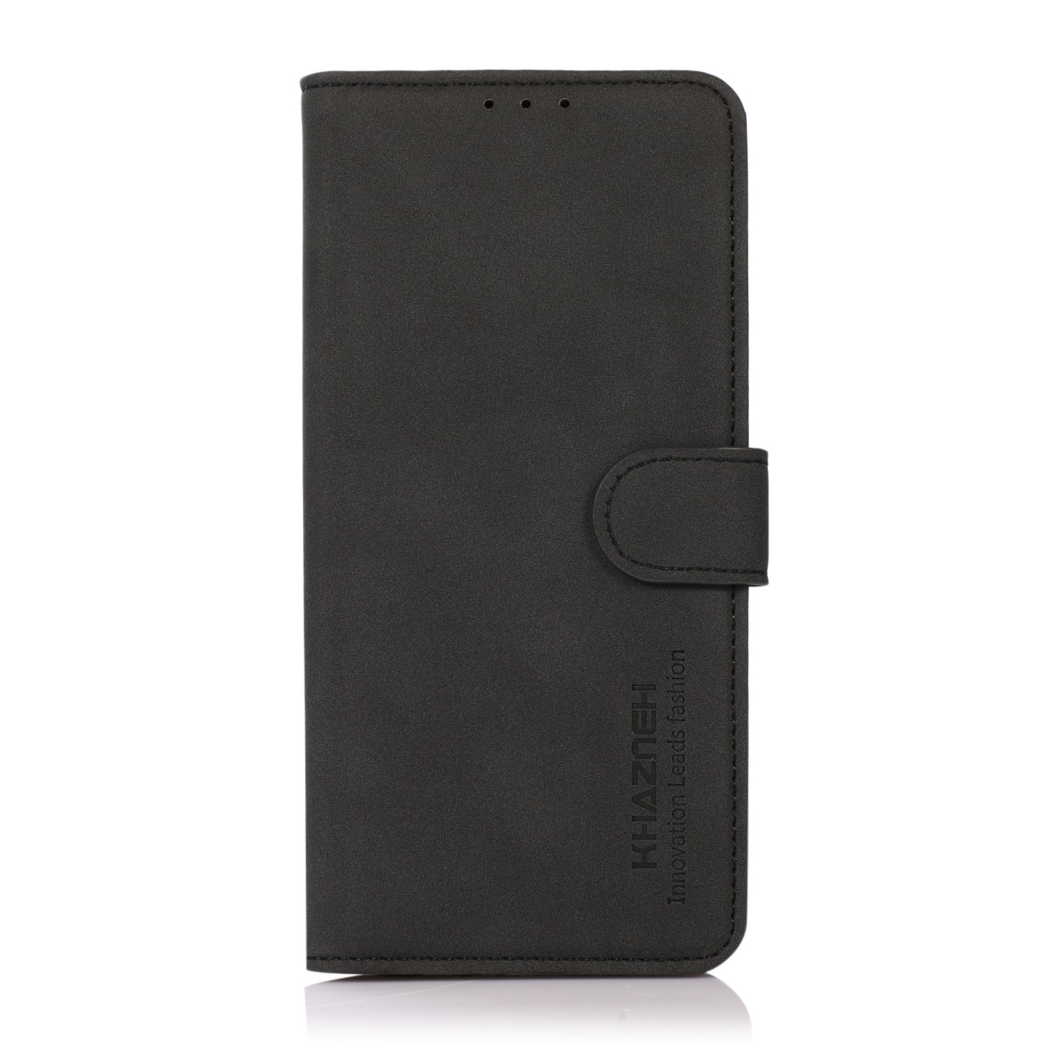 Samsung Galaxy A34 5G Θήκη Βιβλίο Μαύρο KHAZNEH Matte Texture Phone Case Black