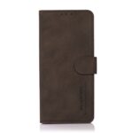 Samsung Galaxy A34 5G Θήκη Βιβλίο Καφέ KHAZNEH Matte Texture Phone Case Brown