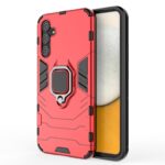 Samsung Galaxy A34 5G Σκληρή Θήκη Κόκκινη Με Σταντ Shockproof PC + TPU Phone Case with Magnetic Ring Holder Red