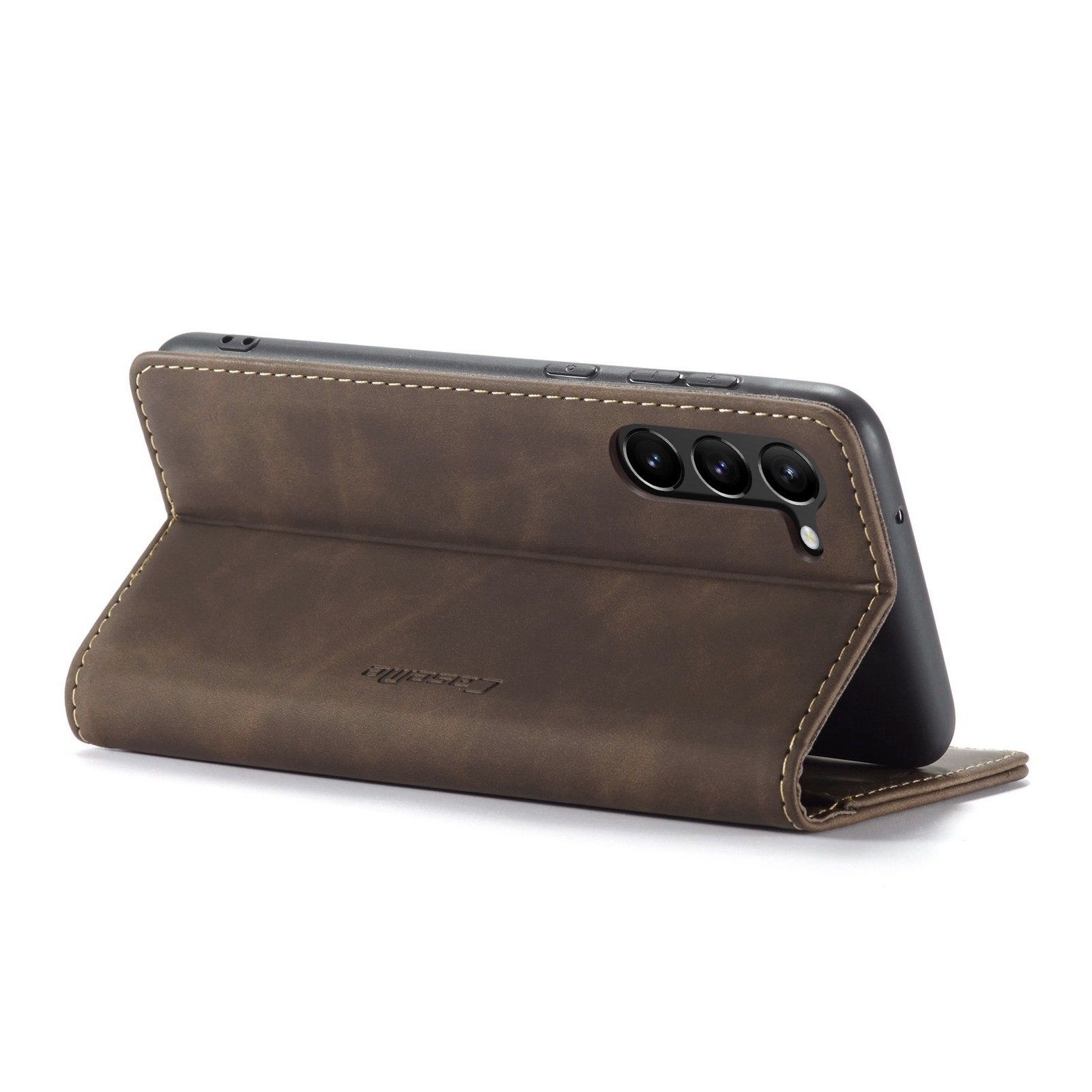 Samsung Galaxy S23 5G Θήκη Βιβλίο Καφέ CaseMe 013 Multifunctional Horizontal Flip Phone Case Coffee