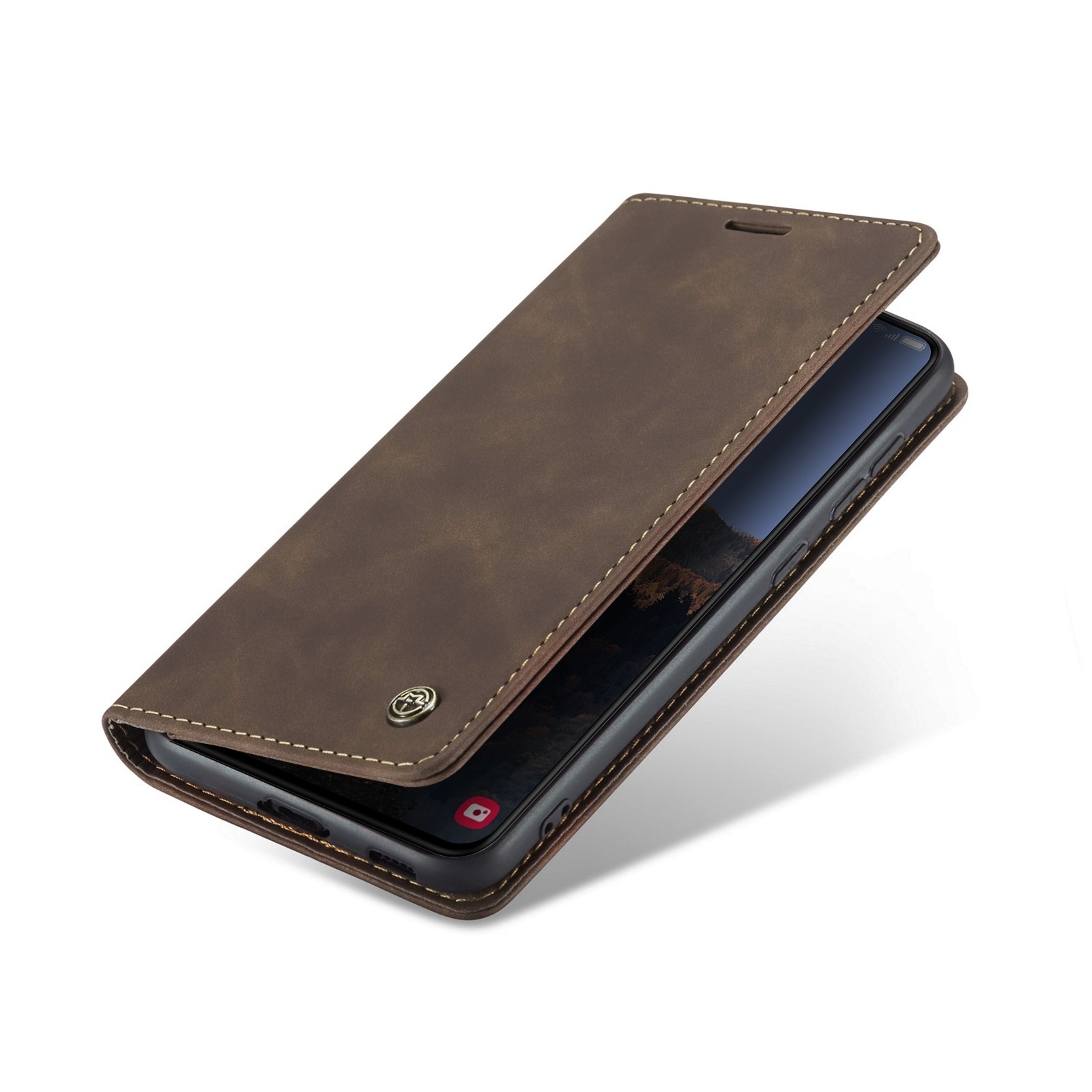Samsung Galaxy S23 5G Θήκη Βιβλίο Καφέ CaseMe 013 Multifunctional Horizontal Flip Phone Case Coffee