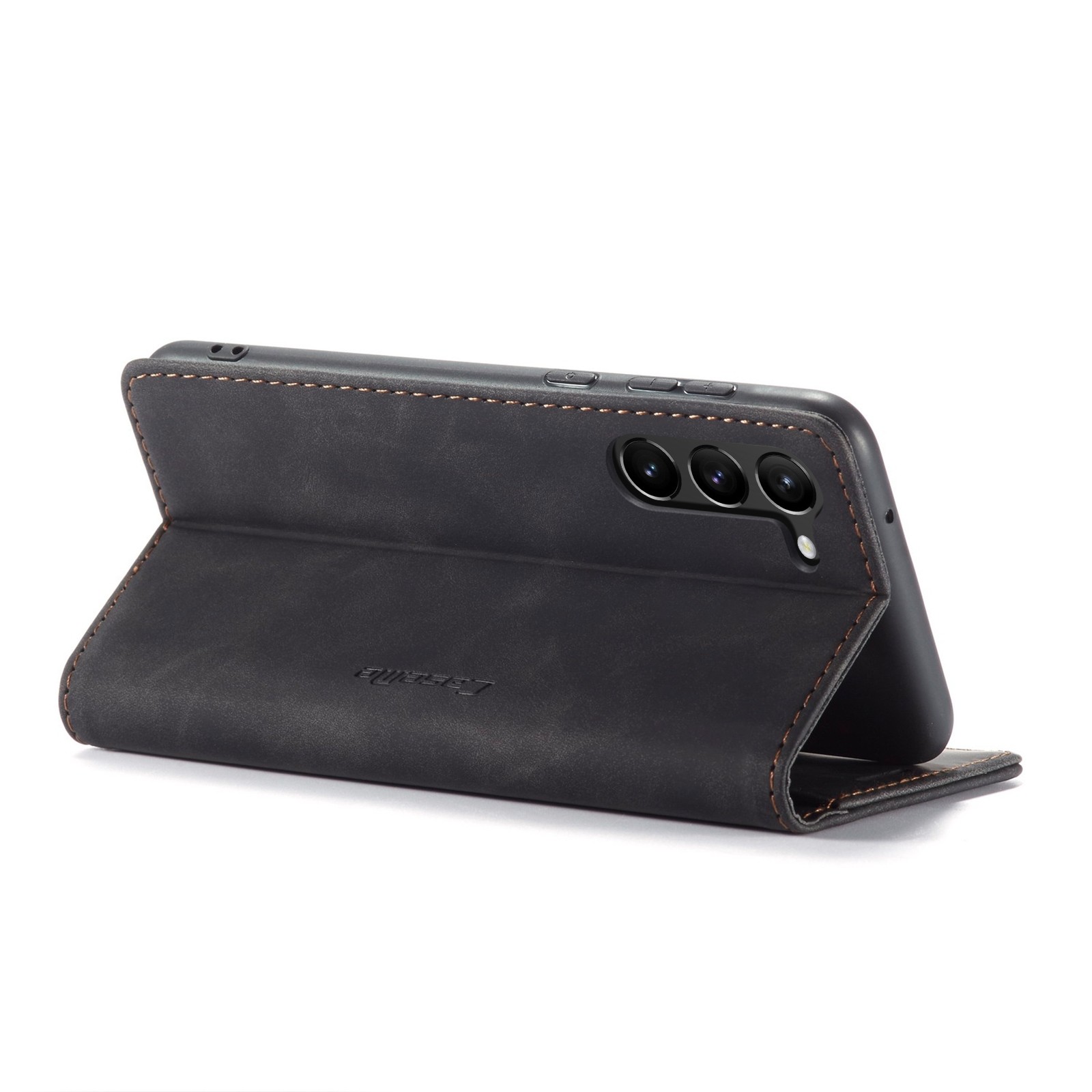 Samsung Galaxy S23 5G Θήκη Βιβλίο Μαύρο CaseMe 013 Multifunctional Horizontal Flip Phone Case Black