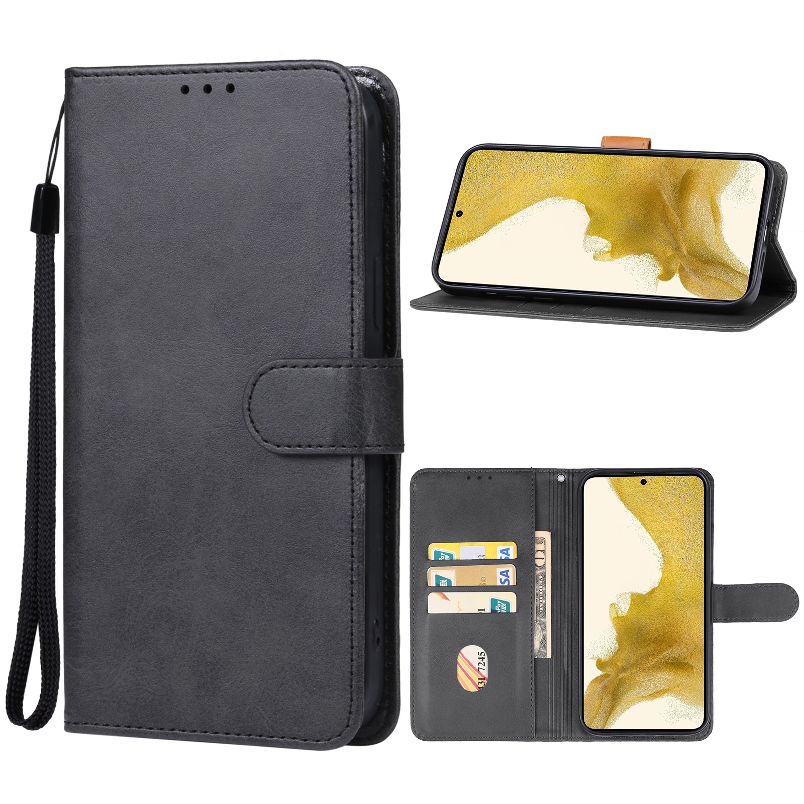 Samsung Galaxy S23 Plus 5G Θήκη Βιβλίο Μαύρο Book Case Black