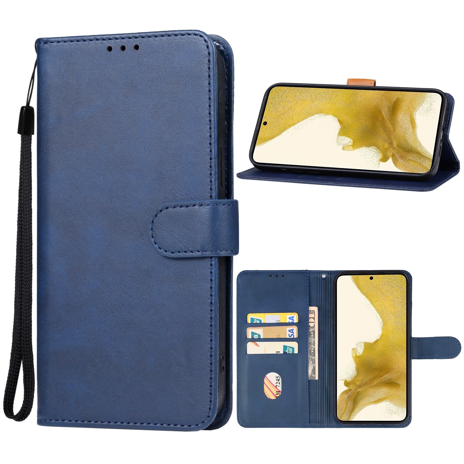 Samsung Galaxy S23 Plus 5G Θήκη Βιβλίο Μπλε Book Case Blue