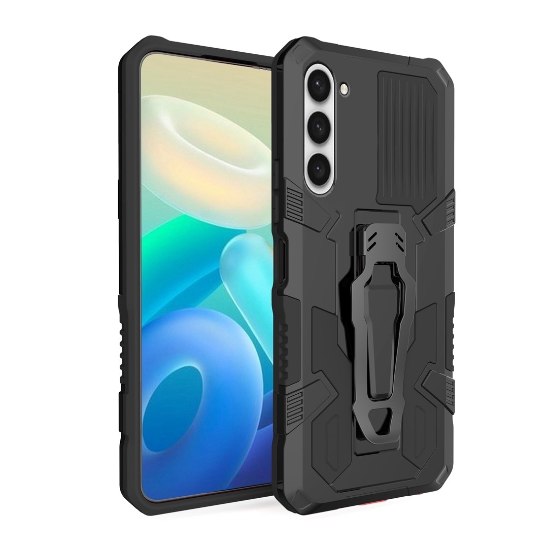 Samsung Galaxy S23 5G Θήκη Μαύρη Armor Warrior Shockproof PC + TPU Phone Case Black