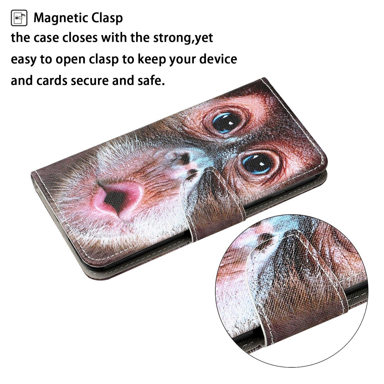 Samsung Galaxy A33 5G Θήκη Βιβλίο Colored Drawing Pattern Flip Case Monkey