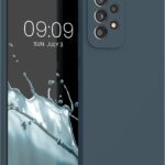 Samsung Galaxy A53 5G Θήκη Σιλικόνης Μπλε Soft Touch Silicone Rubber Soft Case Navy
