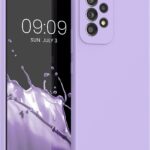 Samsung Galaxy A53 5G Θήκη Σιλικόνης Μωβ Soft Touch Silicone Rubber Soft Case Purple