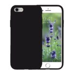 iPhone 6 Plus / 6s Plus Θήκη Σιλικόνης Μαύρη Soft Touch Silicone Rubber Soft Case Black