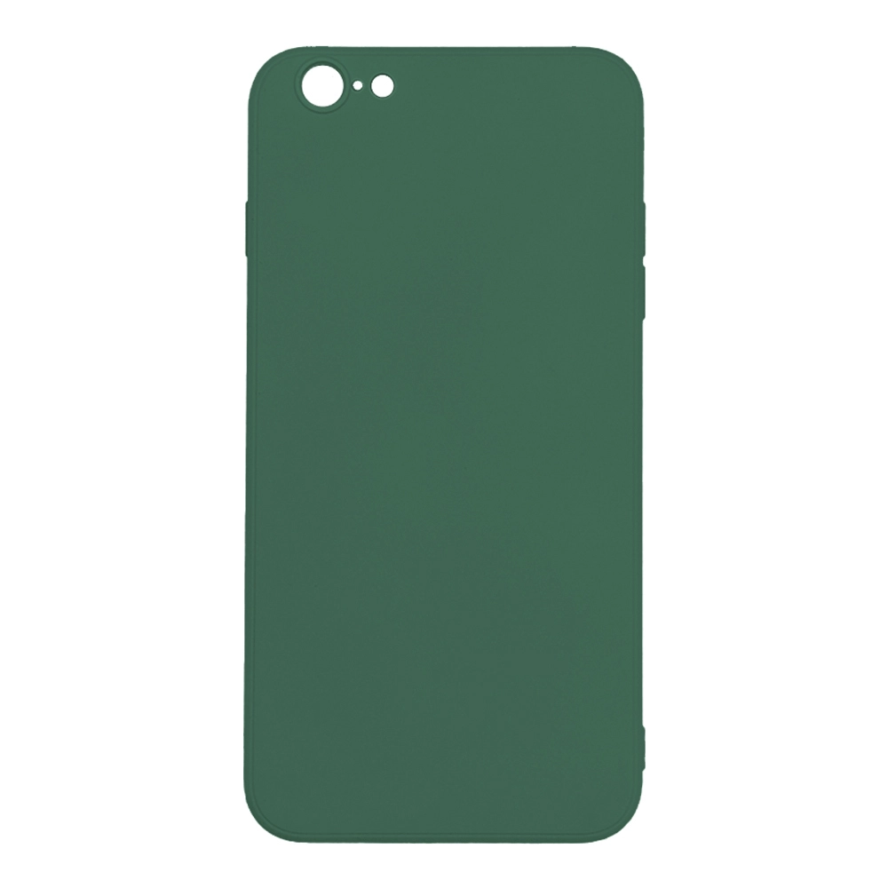 iPhone 6 Plus / 6s Plus Θήκη Σιλικόνης Πράσινη Soft Touch Silicone Rubber Soft Case Green