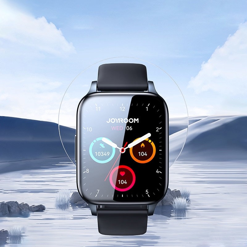 Joyroom Fit Life Smartwatch με Παλμογράφο Dark Gray JR-FT3