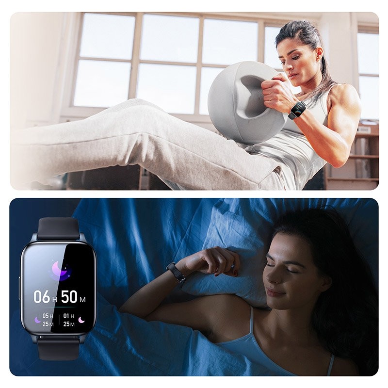 Joyroom Fit Life Smartwatch με Παλμογράφο Dark Gray JR-FT3