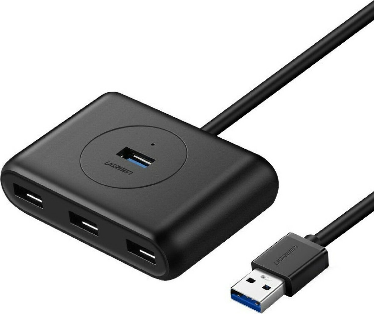 Ugreen USB 3.0 Hub 4 Θυρών με σύνδεση USB-A με καλώδιο 0.5m (20290)