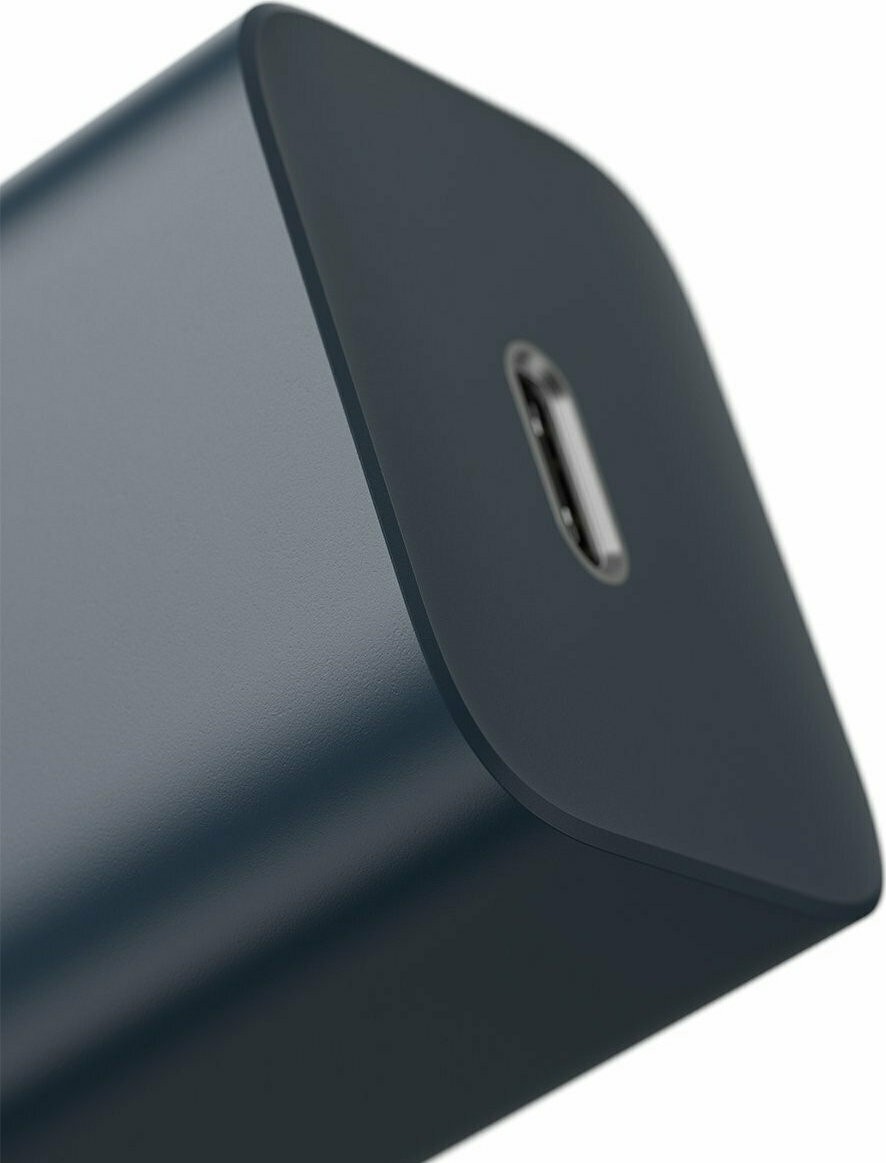 Baseus Super Si 1C PD 20W Φορτιστής με Θύρα Type-C και Καλώδιο Type C to Lightning- Blue - TZCCSUP-B03