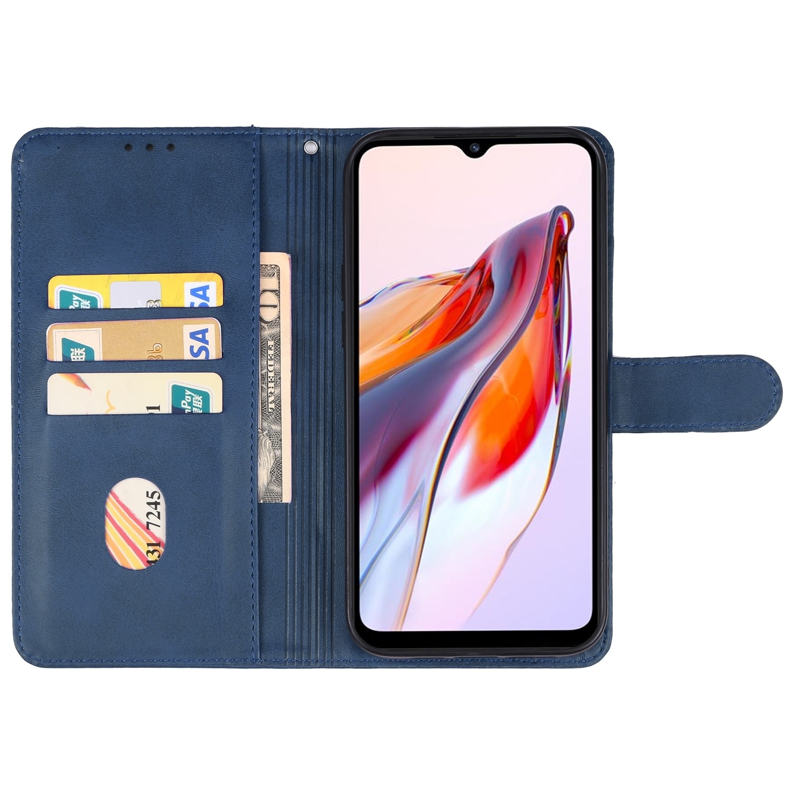 Xiaomi Redmi 12C Θήκη Βιβλίο Μπλε Book Case Blue