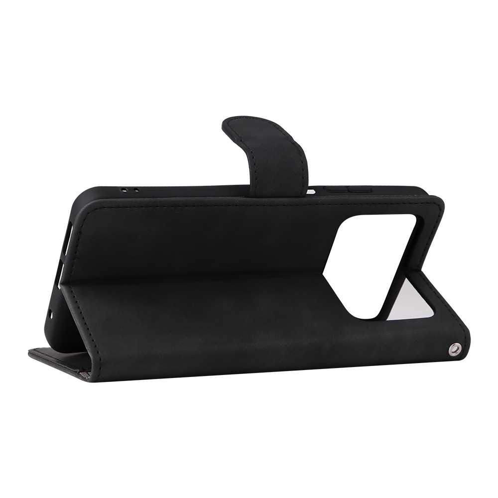 Xiaomi Poco M4 Pro 4G Θήκη Βιβλίο Μαύρο Skin Feel Magnetic Flip Phone Case Black