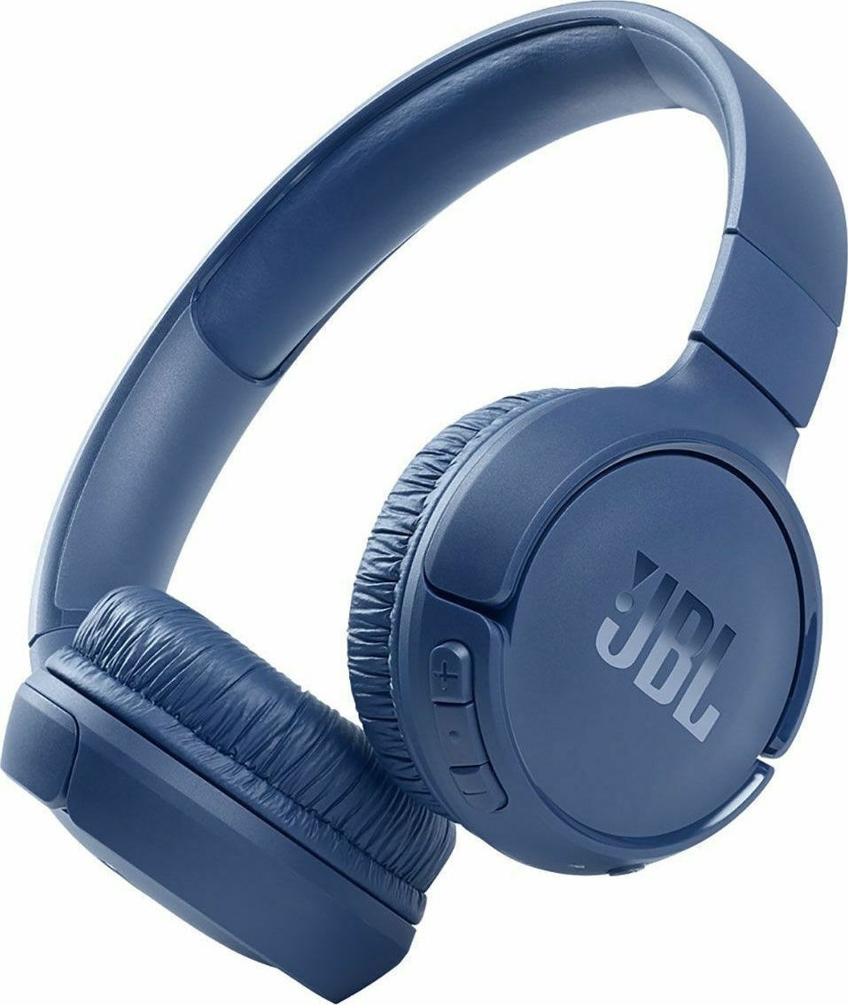 JBL Tune 510BT Ασύρματα Bluetooth On Ear Ακουστικά με 40 ώρες Λειτουργίας Μπλε JBLT510BTBLUEU