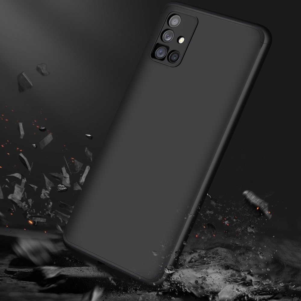 Samsung Galaxy M51 Σκληρή Θήκη Μαύρη GKK Full Coverage Protective Hard Case Black