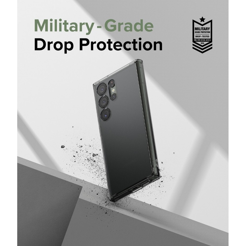 Samsung Galaxy S23 Ultra 5G Θήκη Διάφανη Ringke Fusion Case Transparent F693E52