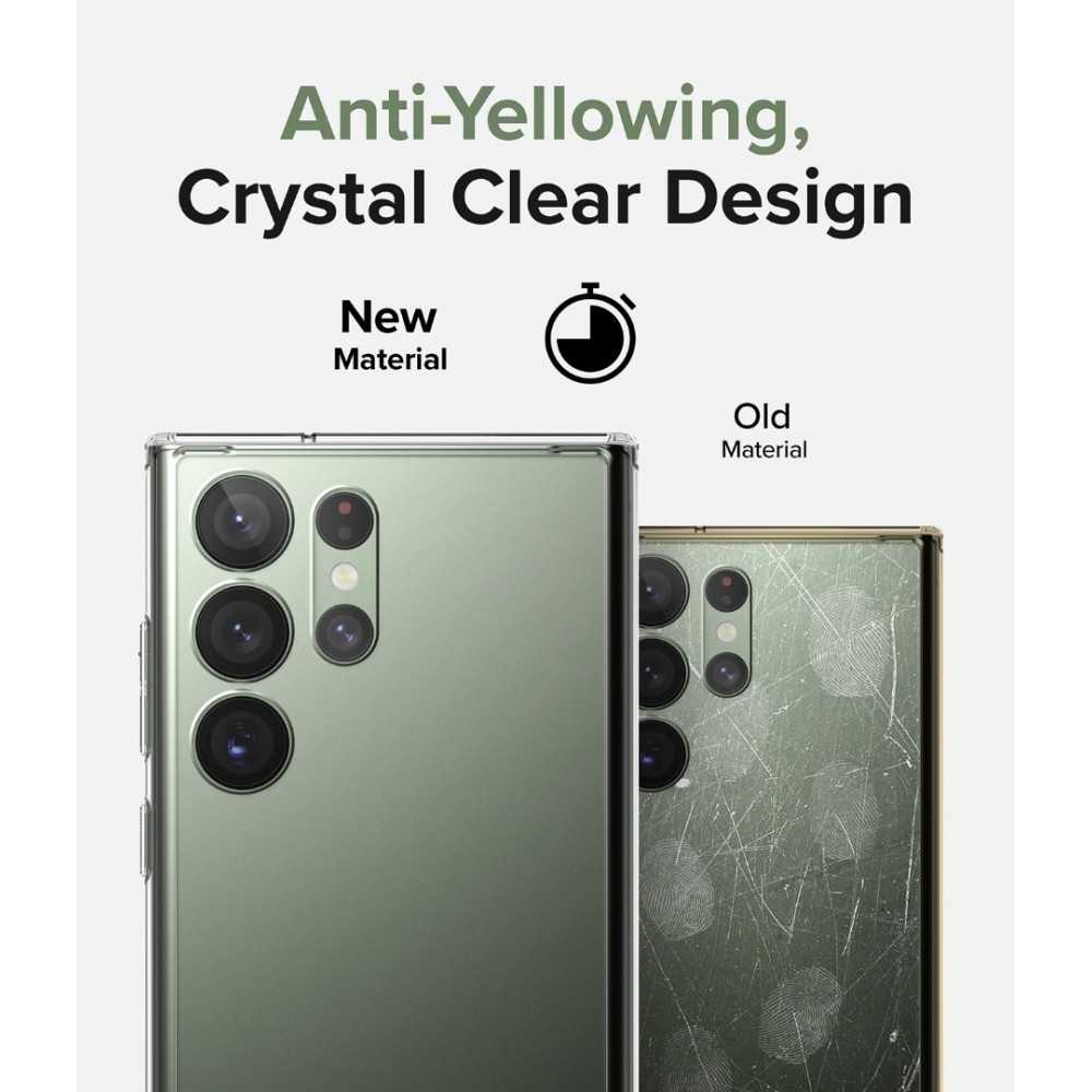 Samsung Galaxy S23 Ultra 5G Θήκη Διάφανη Ringke Fusion Case Transparent F693E52