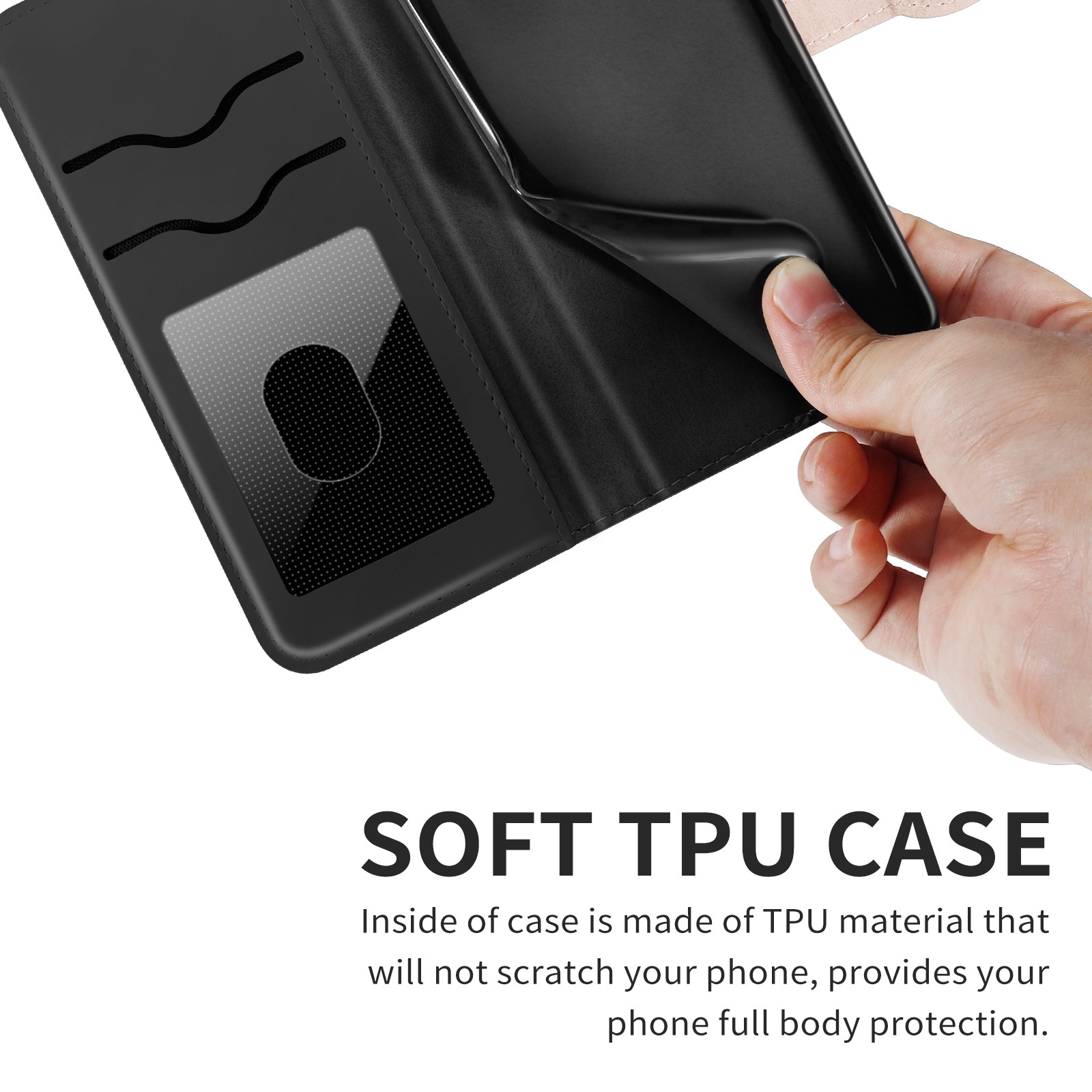 Xiaomi Redmi Note 12 5G / Xiaomi Poco X5 5G Θήκη Βιβλίο Μαύρο Life Tree Embossing Pattern Phone Case Black