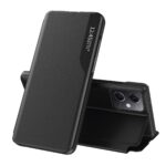 Xiaomi Redmi Note 12 5G / Xiaomi Poco X5 5G Θήκη Βιβλίο Μαύρο Side Display Adsorption Phone Case Black